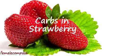 how many carbs in strawberries